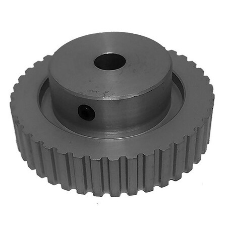 B&B Manufacturing 50XL037-6WA5, Timing Pulley, Aluminum, Clear Anodized,  50XL037-6WA5